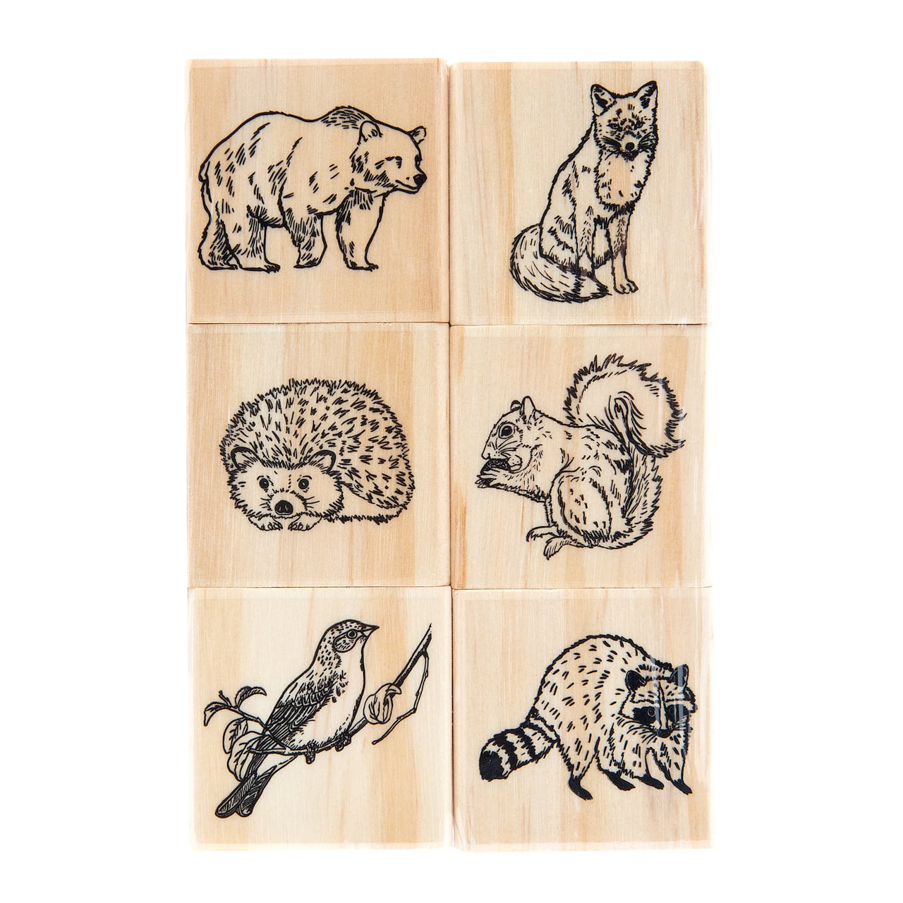 6 Pack: Woodland Animals Stamp Set by Recollections™